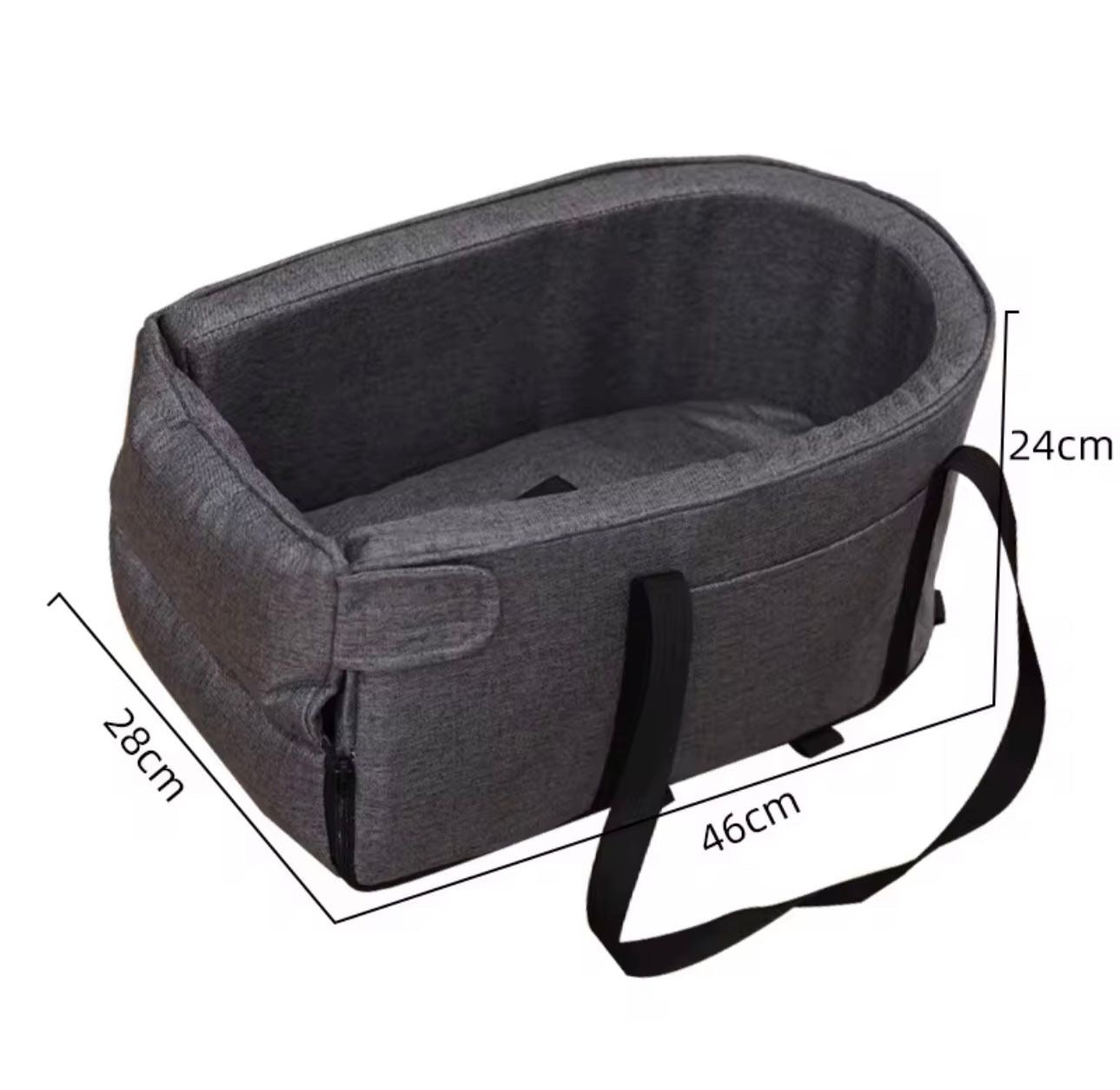 2-in-1 Cozy Car Seat & Bed for pets