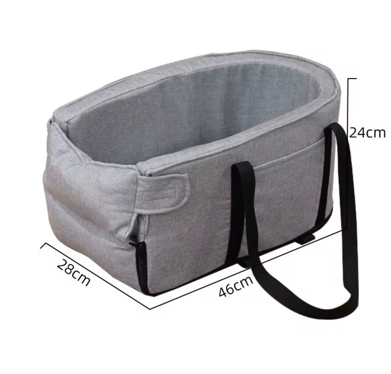 2-in-1 Cozy Car Seat & Bed for pets