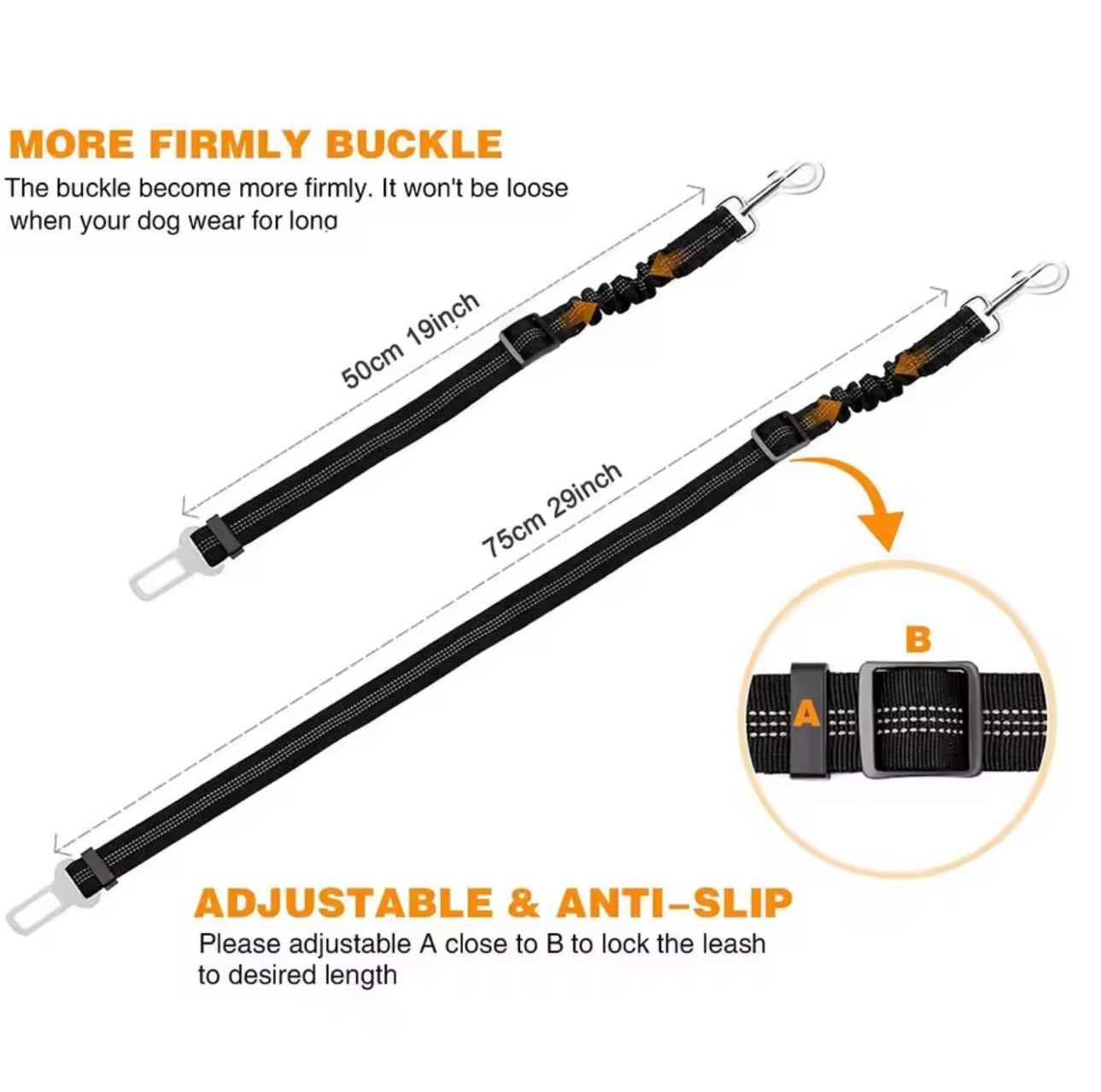 Adjustable Pet Seat Belt
