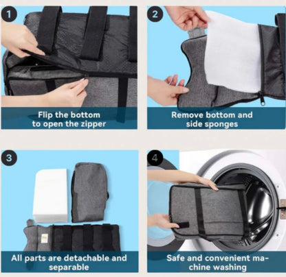 2-in-1 Cozy Car Seat & Bed for pets